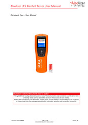 Alcolizer Druglizer LE5 User Manual