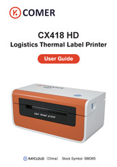 Comer CX418 HD User Manual