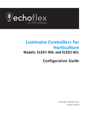 ETC echoflex ELED1-RHL Configuration Manual