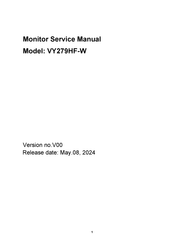 Asus VY279HF-W Service Manual
