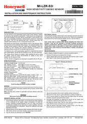 Honeywell MI-LZR-S3I Installation And Maintenance Instructions Manual