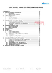Trina Solar TSM-DE08M User Manual