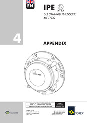 WAMGROUP TOREX IPE5X Quick Start Manual