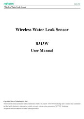 netvox R313W User Manual