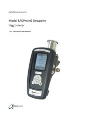 Alpha Moisture Systems SADPmini2-L User Manual