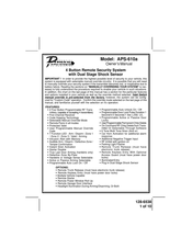 Audiovox Prestige Platinum APS-610C Owner's Manual