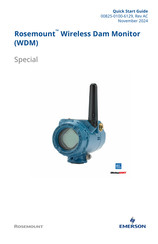 Emerson Rosemount WDM Quick Start Manual