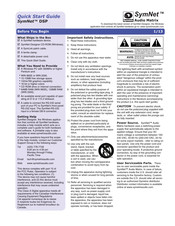Symetrix SymNet DSP Quick Start Manual