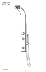 Decor Star PL-017-SS Quick Start Manual