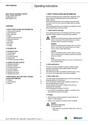 ebm-papst S2D170-BA04-08 Operating Instructions Manual