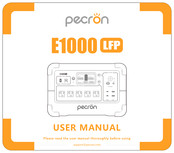 Pecron E1000 LFP User Manual