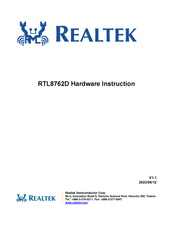 Realtek RTL8762DK Hardware Instruction Manual