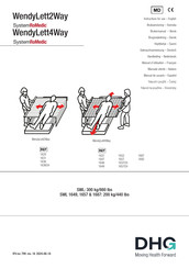 DHG SystemRoMedic WendLett4Way Instructions For Use Manual