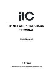 ITC T-6702A User Manual