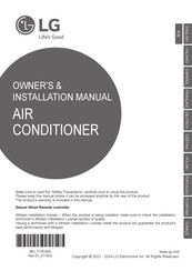 LG PREMTA201 Owners & Installation Manual