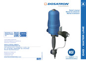 dosatron D40WL3000NIEAFII Owner's Manual