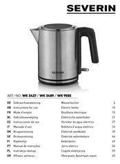 SEVERIN WK 3489 Instructions For Use Manual