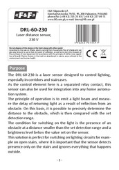 F&F DRL-60-230-9 Manual
