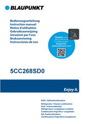 Blaupunkt 5CC268SD0 Instruction Manual