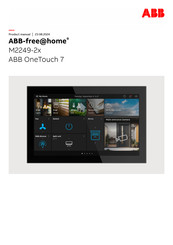 Abb ABB-free@home OneTouch 7 M2249-2 Series Product Manual