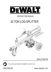 DeWalt DXGLXT3207XE Instruction Manual