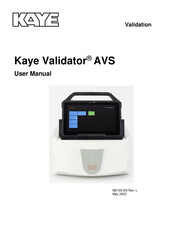Kaye Validator AVS User Manual