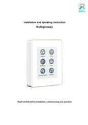 Sorel Multigateway Installation And Operating Instruction