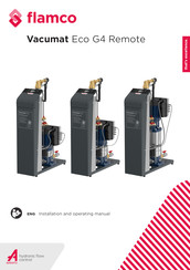 Aalberts flamco Vacumat Eco G4 300 Remote Installation And Operating Manual