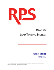 RPS ODYSSEY LEAD TINNING SYSTEM User Manual