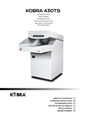 Elcoman Kobra 430TS Operating Instructions Manual