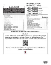 Carrier LCX300S Installation Instructions Manual