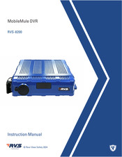 Safe Fleet Rear View Safety MobileMule RVS-8200 Instruction Manual