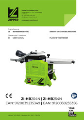 Zipper Mowers ZI-HB254N User Manual