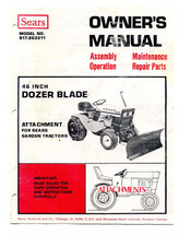 Sears 917.253170 Owner's Manual