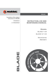 Mattei BLADE S 2 Manual