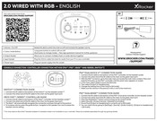 X Rocker 2.0 Wired Series Manual