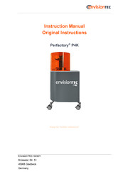 Envisiontec Perfactory P4K 62 Instruction Manual