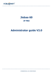 Equiinet Jiebao 60 MUC Series Administrator's Manual