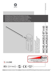 Bauer MICHELANGELO BT A 80 Installation And User Manual