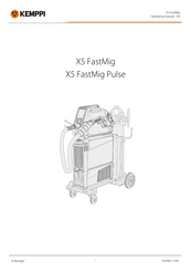Kemppi X5 FastMig Series Operating Manual