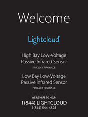 RAB Lighting Lightcloud PIR40B/LCB Manual