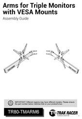 TRAK RACER TR80-TMARM6 Assembly Manual