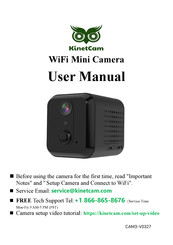 Kinetcam CAM3 User Manual