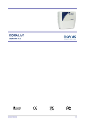 Novus DIGIRAIL IoT WRL Manual