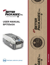 IPG BETTER PACKAGES BP755eSA User Manual