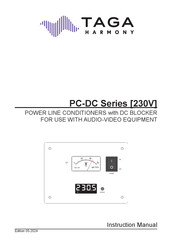 Taga Harmony PC-DC Series Instruction Manual