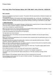 Deko-light 342228-230 Product Notes