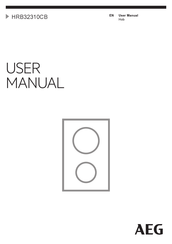 AEG HRB32310CB User Manual