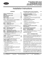 Carrier WeatherMaker 48FC 24 Series Installation Instructions Manual