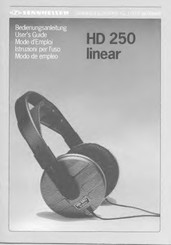 Sennheiser 2909 User Manual